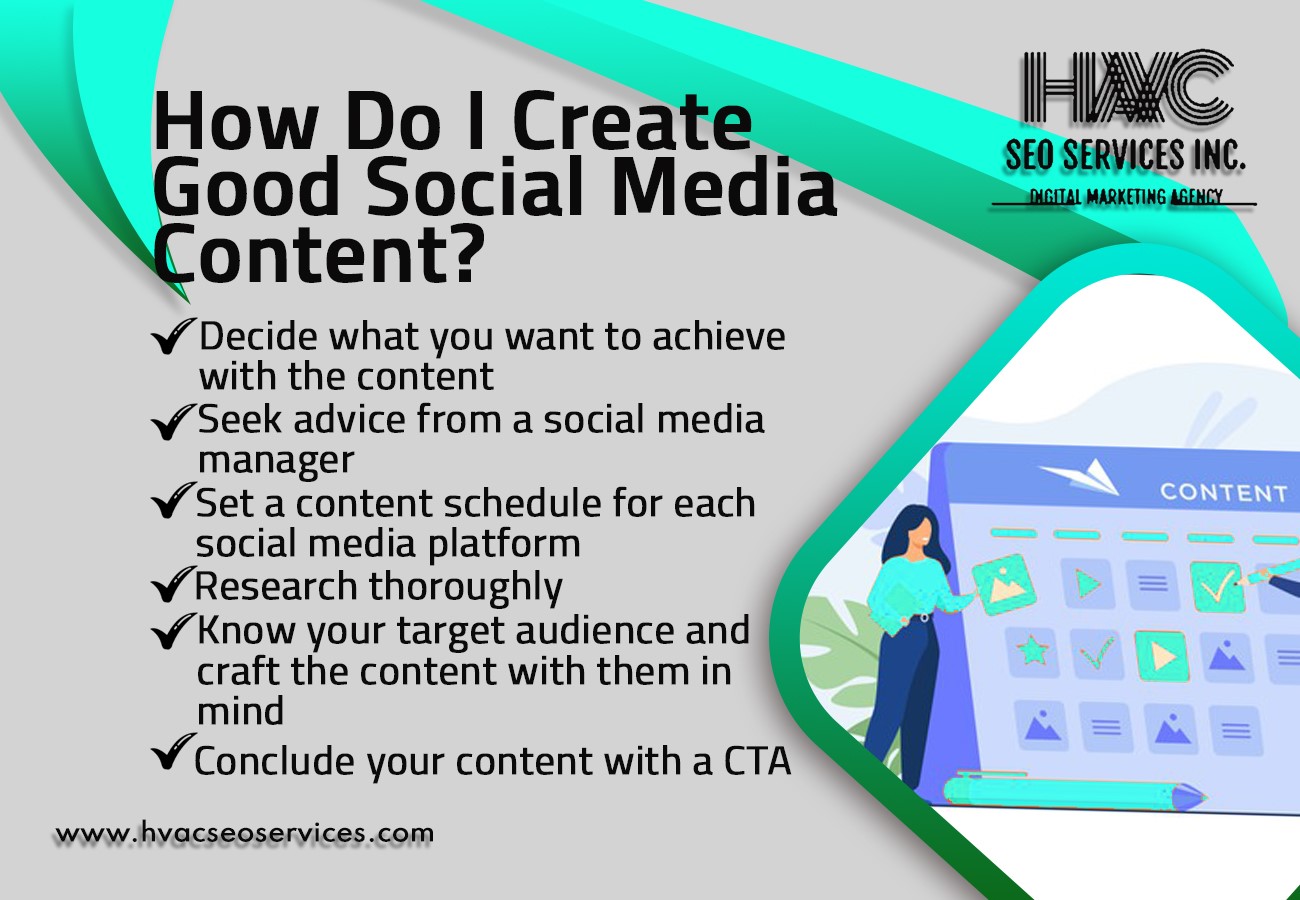 How Do I Create Good Social Media Content? - HVAC SEO Services