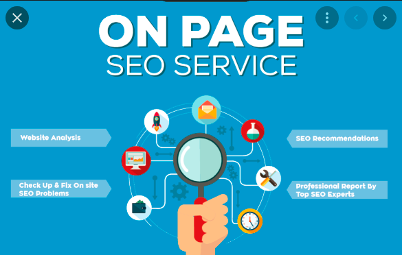 On page SEO service