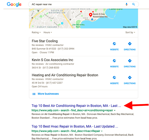 local search ranking